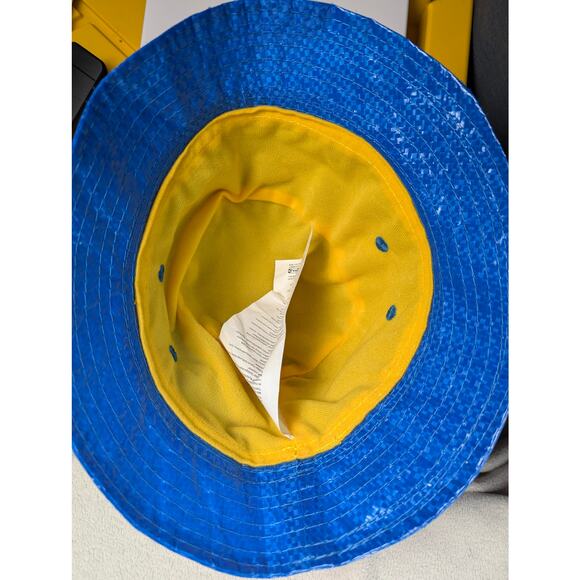 Ikea Bucket Hat Knorva‎ Frakta with Lining Vent Holes Rain Hat One Size Logo - Picture 7 of 7